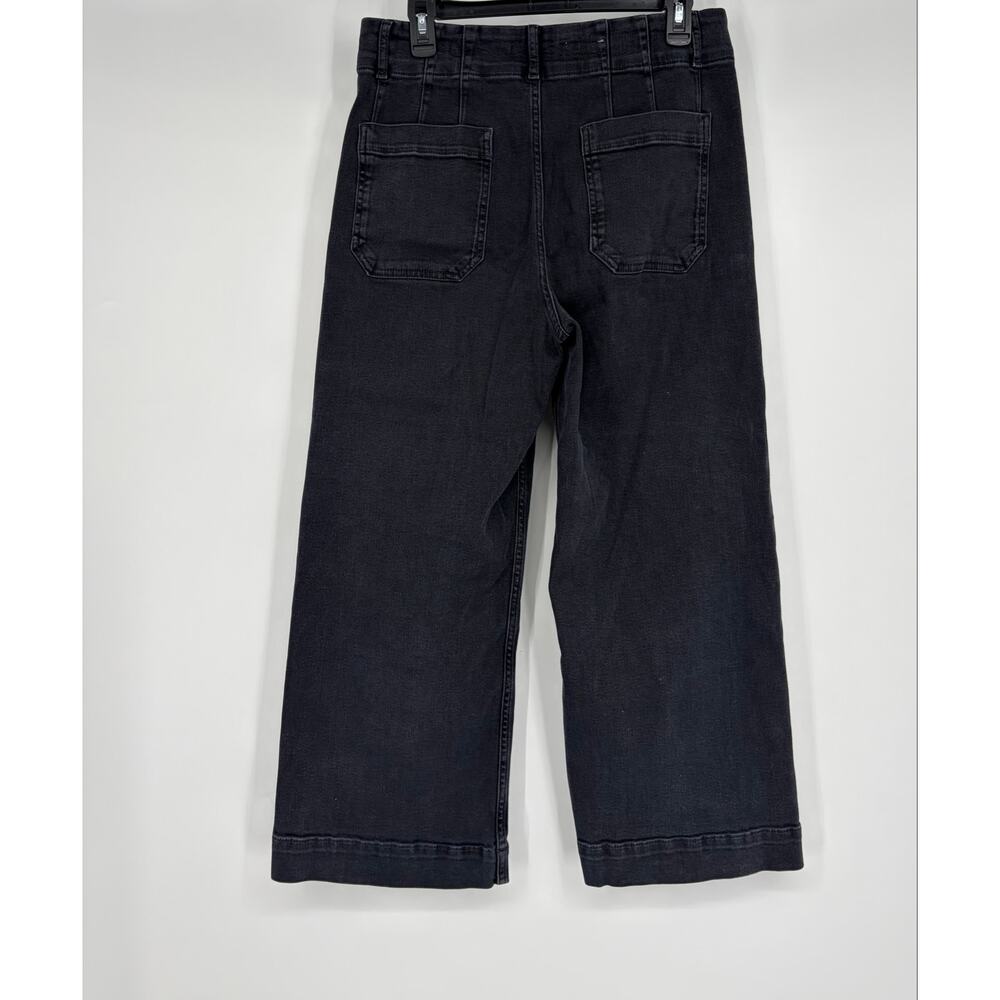 Anthropologie Pilcro The Skipper Cropped High Rise Wide Leg Jeans - Picture 8 of 11